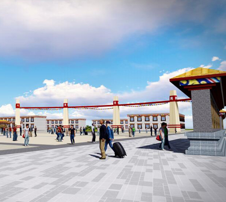 那曲藏北高原生态商业综合体规划设计