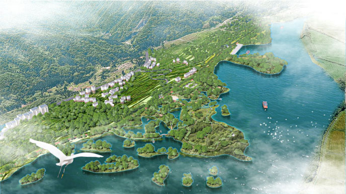 开州区汉丰湖滴水段湿地生态修复治理工程设计