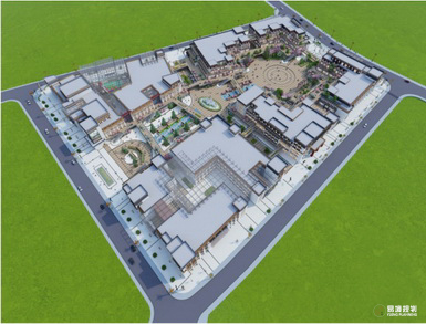 那曲藏北高原生态商业长廊建设项目（B地块)一—景观设计